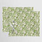 Tropical Vines Pattern - Green Placemat Gallery Image 1