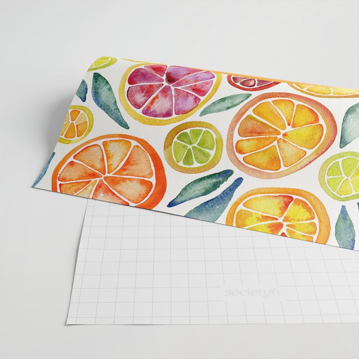 Squeeze the Day - Multi Palette Wrapping Paper Gallery Image 2