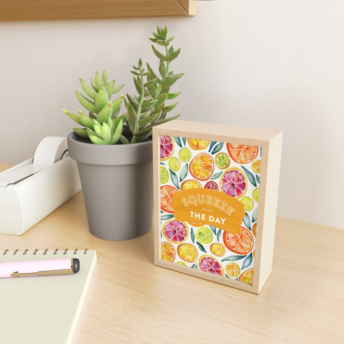 Squeeze the Day - Multi Palette Mini Art Print Gallery Image 2