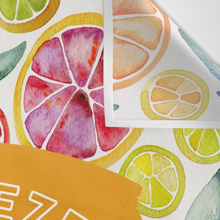 Squeeze the Day - Multi Palette Wall Tapestry Gallery Image 3