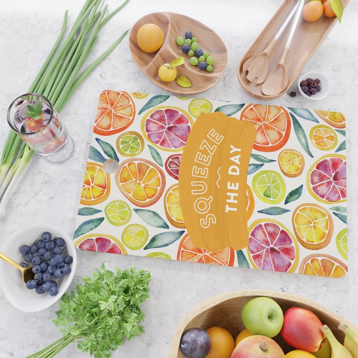 Squeeze the Day - Multi Palette Cutting Board Gallery Image 2