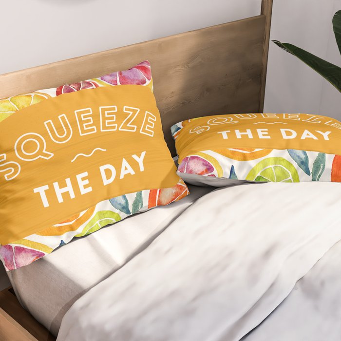 Squeeze the Day - Multi Palette Pillow Sham Gallery Image 2