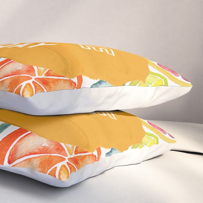 Squeeze the Day - Multi Palette Pillow Sham Gallery Image 3