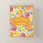 Squeeze the Day - Multi Palette Mini Art Print Gallery Image 1