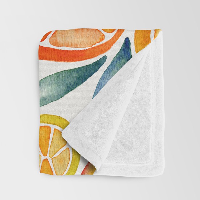 Squeeze the Day - Multi Palette Throw Blanket Gallery Image 3
