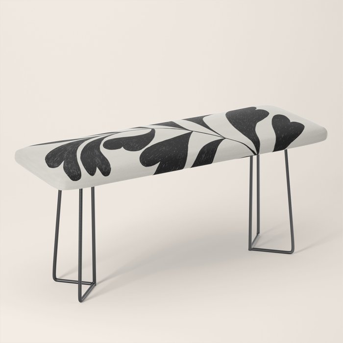Love Palm Branch Bench Gallery Image 1