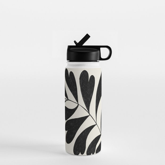 Love Palm Branch Water Bottle Gallery Image 1