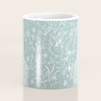Wild Garden Drawing (Pale Blue) Coffee Mug Gallery Image 4