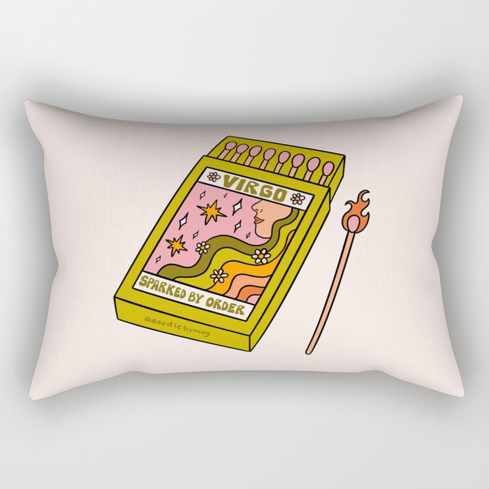 Virgo Matchbox Rectangular Pillow Gallery Image 1