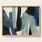 To face the night Serving Tray Gallery Image 1