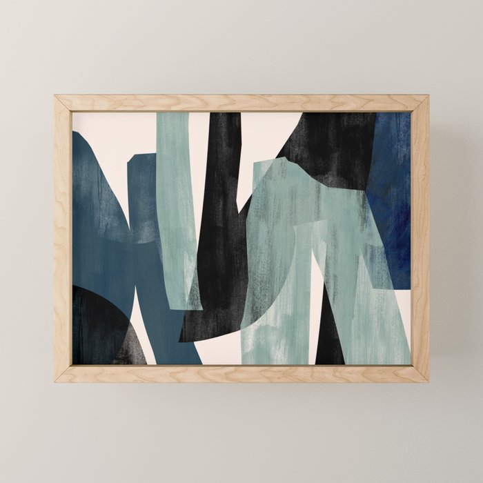 To face the night Mini Art Print Gallery Image 1