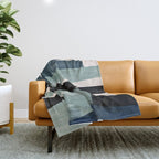 To face the night Throw Blanket Gallery Image 1