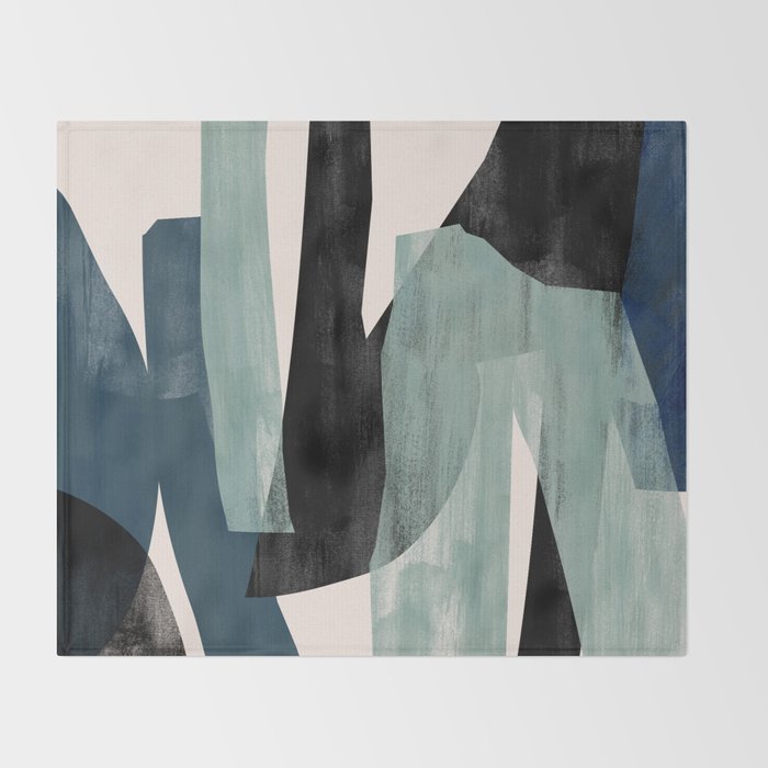 To face the night Throw Blanket Gallery Image 2