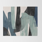 To face the night Throw Blanket Gallery Image 2