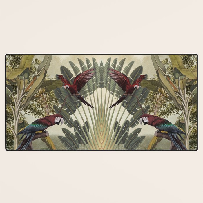 Parrot Garden Desk Mat Gallery Image 3