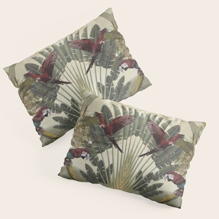 Parrot Garden Pillow Sham Gallery Image 3
