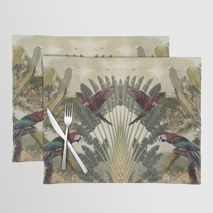 Parrot Garden Placemat Gallery Image 1