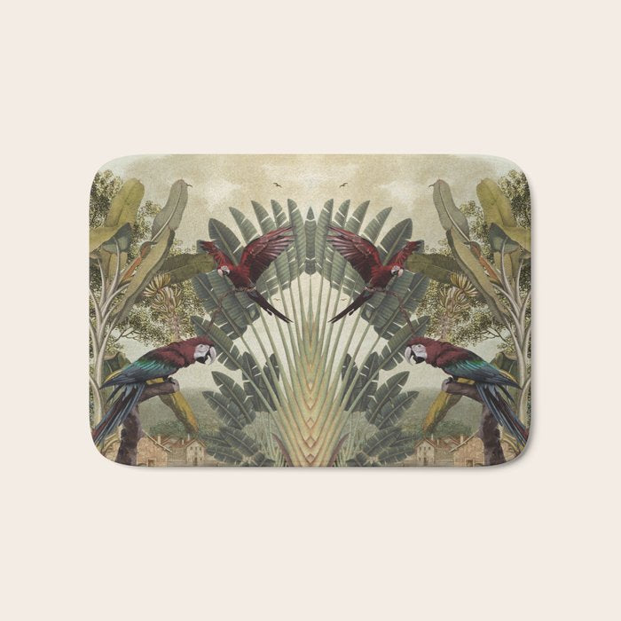 Parrot Garden Bath Mat Gallery Image 1