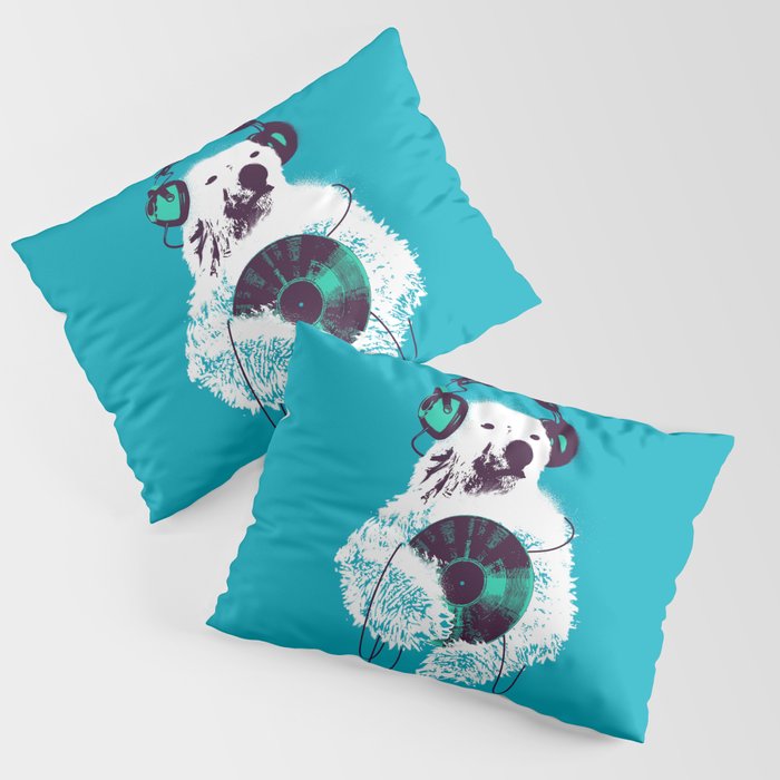 Record Bear Pillow Sham Gallery Image 1