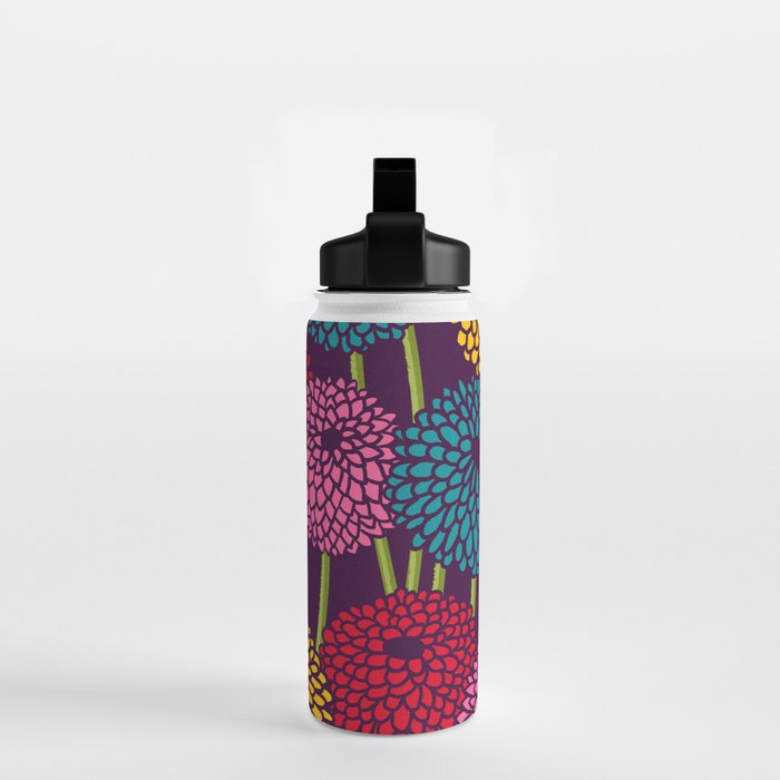 Full of Chrysanth Water Bottle Gallery Image 2