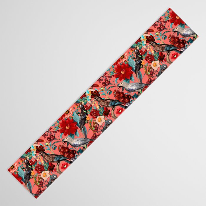 FLORAL AND BIRDS XIX Table Runner Gallery Image 3