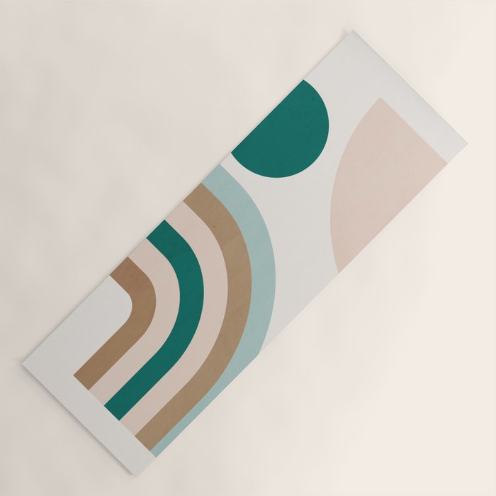 Minimal Geometric Abstraction 84 Yoga Mat Gallery Image 1