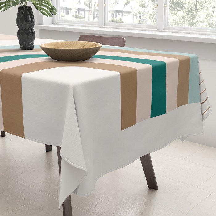 Minimal Geometric Abstraction 84 Tablecloth Gallery Image 3