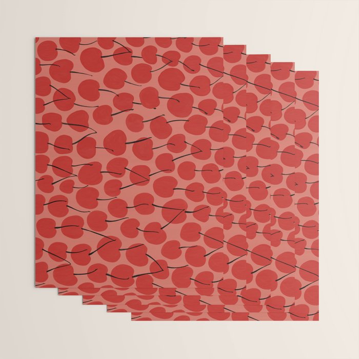 JAR OF CHERRIES Wrapping Paper Gallery Image 3