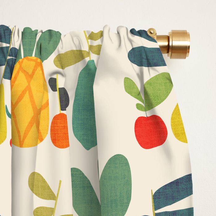 Fruits Window Curtain Gallery Image 2