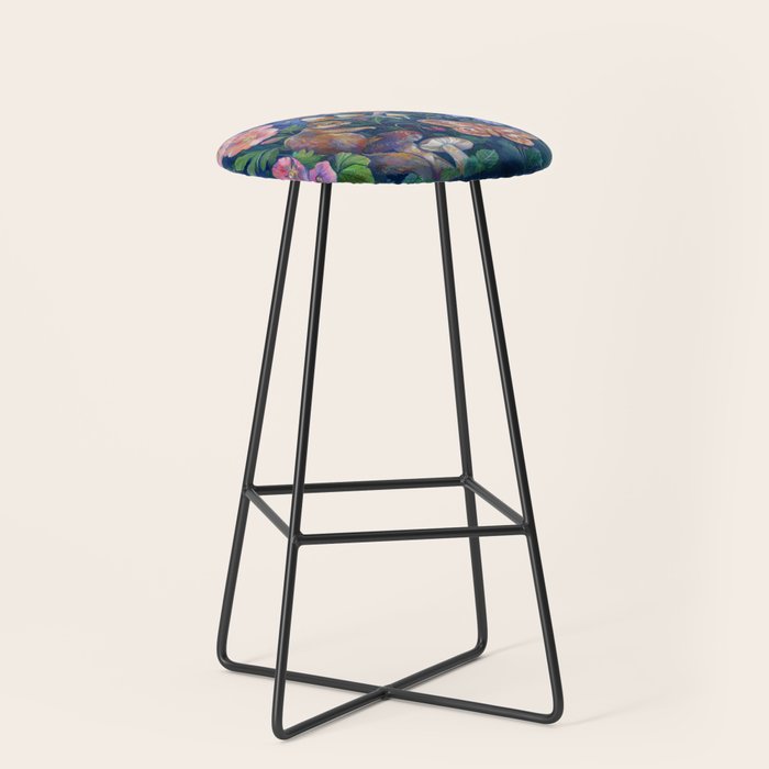 Spring Flower Garden Stool Gallery Image 1