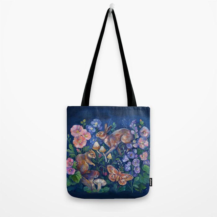Spring Flower Garden Tote Bag Gallery Image 2