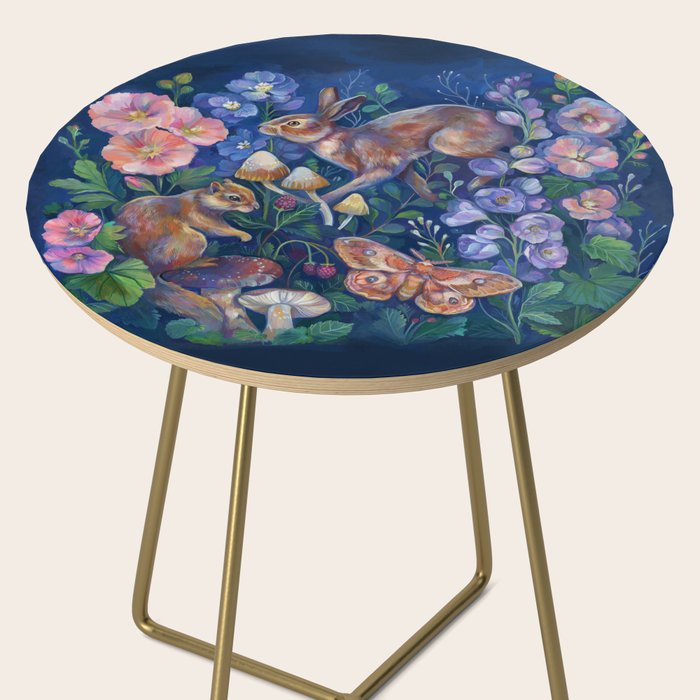 Spring Flower Garden Side Table Gallery Image 2