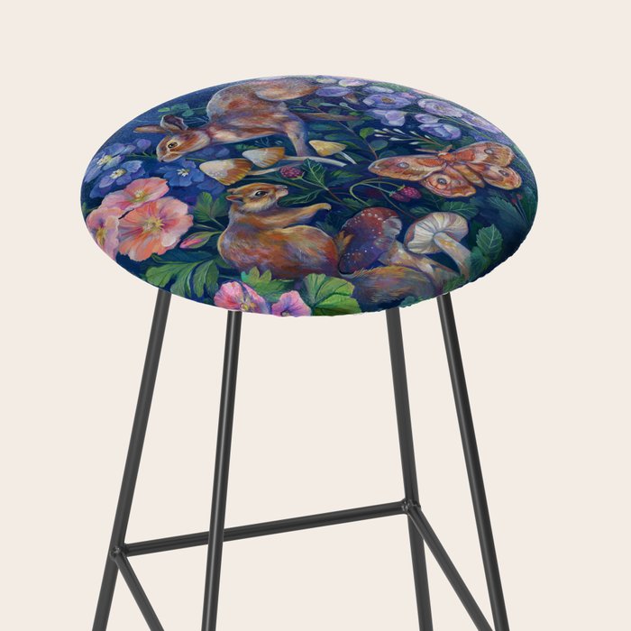 Spring Flower Garden Stool Gallery Image 2