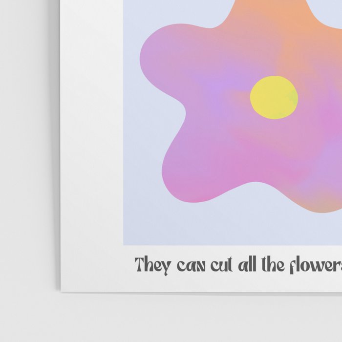 Flower market neon Poster Gallery Image 3