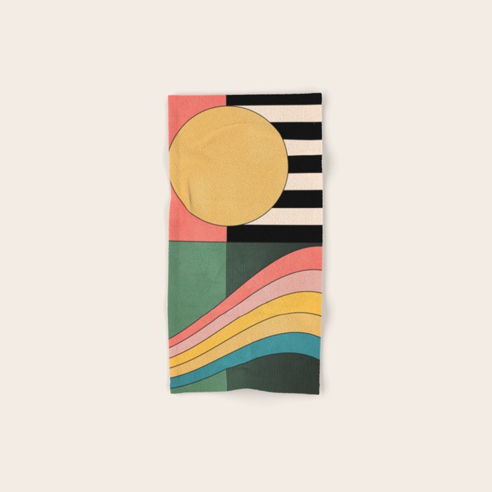 Geometric Abstraction 46 Bath Towel Gallery Image 1