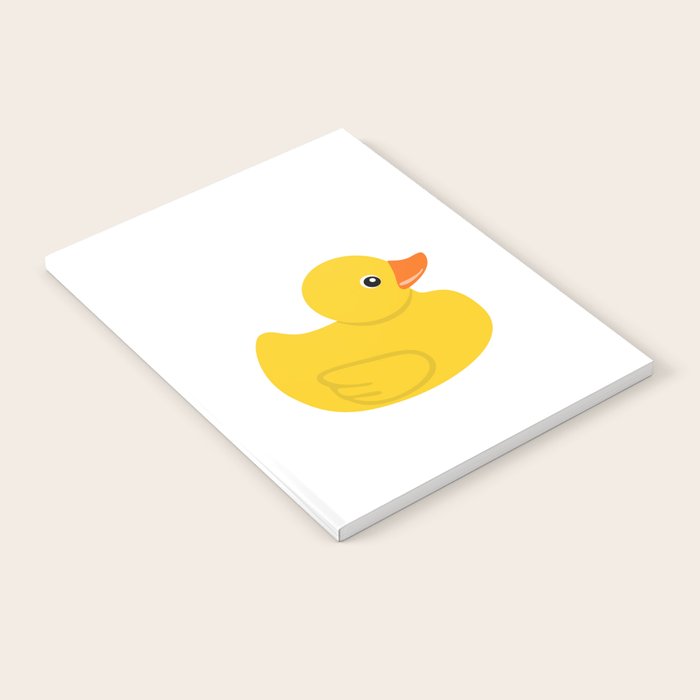 Yellow rubber duck Notebook Gallery Image 2