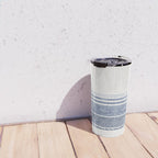 FRENCH LINEN CHAMBRAY TASSEL Travel Mug Gallery Image 4