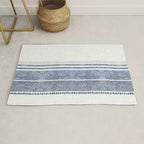 FRENCH LINEN CHAMBRAY TASSEL Rug Gallery Image 1