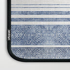 FRENCH LINEN CHAMBRAY TASSEL Laptop Sleeve Gallery Image 3