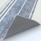 FRENCH LINEN CHAMBRAY TASSEL Rug Gallery Image 4