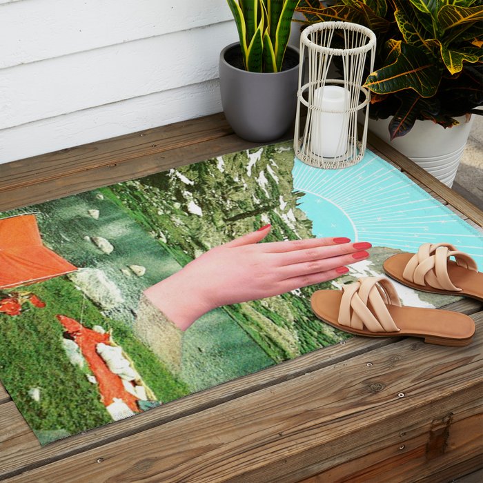 A strange dream Outdoor Rug Gallery Image 2