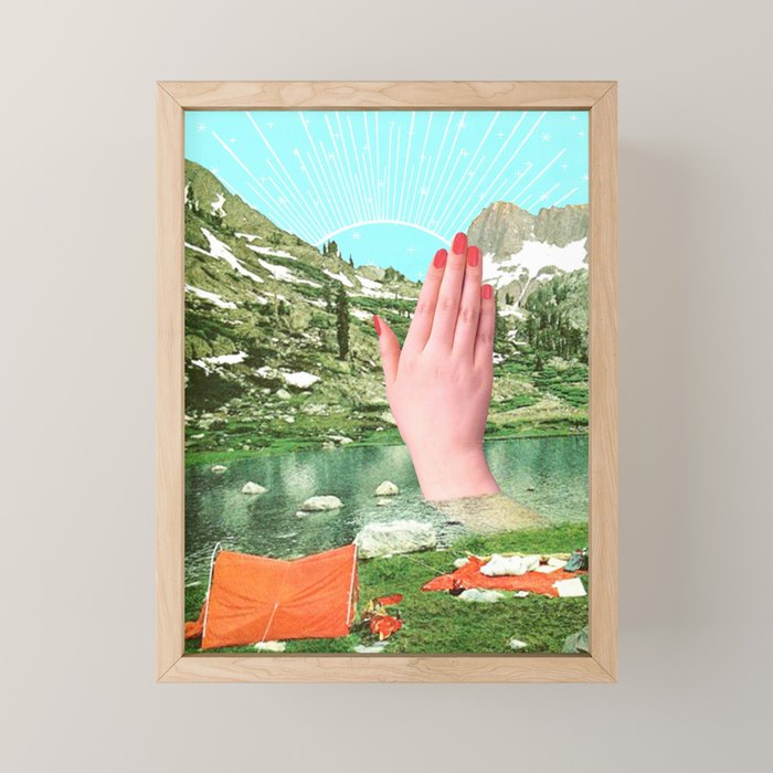 A strange dream Mini Art Print Gallery Image 1