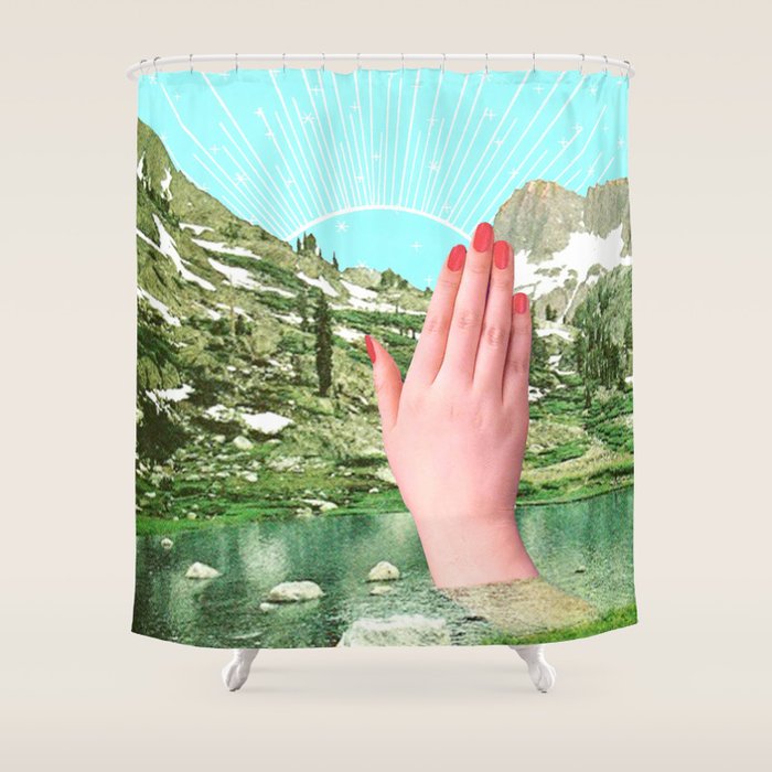 A strange dream Shower Curtain Gallery Image 1