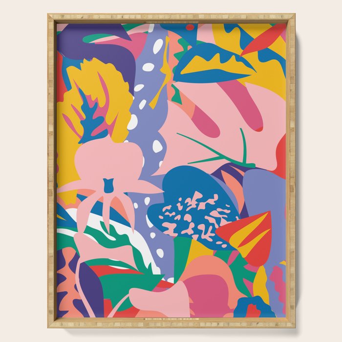 Wild Bloom Serving Tray Gallery Image 1