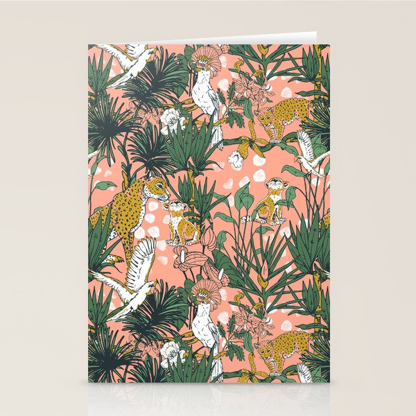 ANIMALS IN THE RAINFOREST I Stationery Card Gallery Image 2