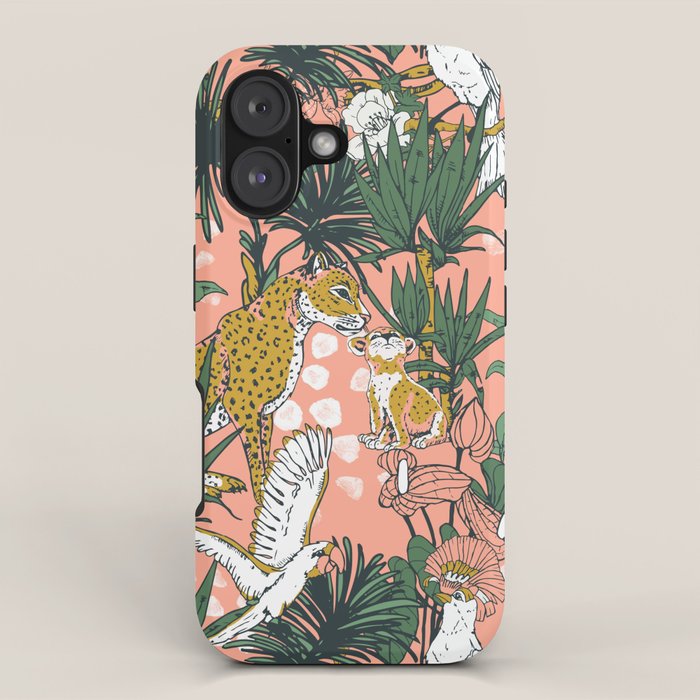 ANIMALS IN THE RAINFOREST I iPhone Case Gallery Image 1