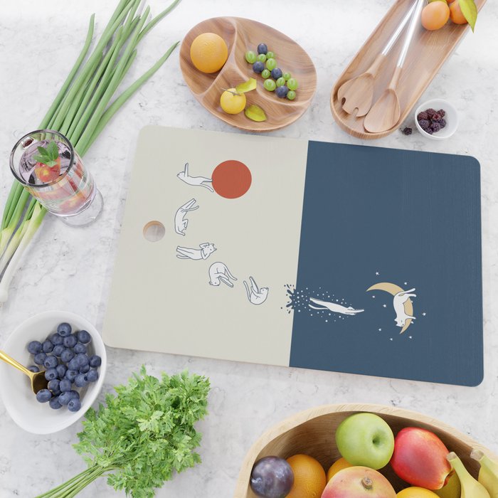 Cat Landscape 37 Cutting Board Gallery Image 2