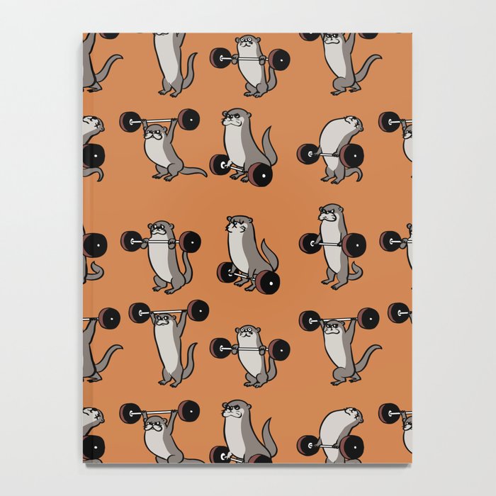 Olympic Lifting Otter Notebook Gallery Image 4