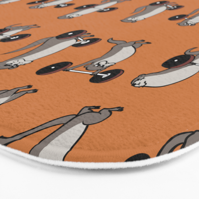 Olympic Lifting Otter Bath Mat Gallery Image 3