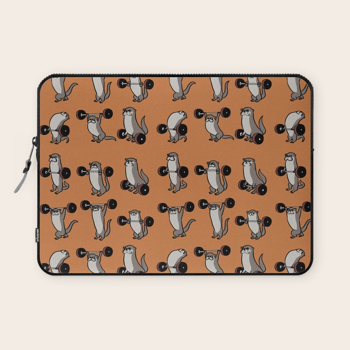 Olympic Lifting Otter Laptop Sleeve Gallery Image 1